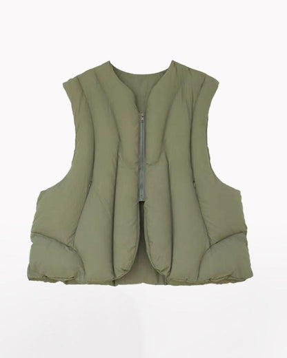 Urban Winter Utility Vest -  urban style - Urban Winter Utility Vest for Style and Functionality - View 10