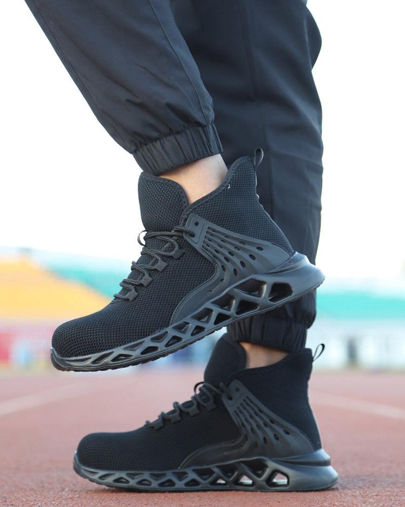 Urban Woven Tech Sneakers - functional techwear shoes - Urban Woven Tech Sneakers - Versatile and Comfortable - View 2