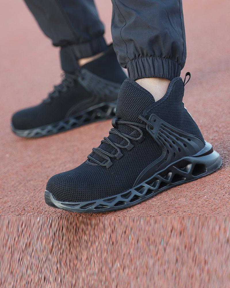 Urban Woven Tech Sneakers - techwear sneakers - Urban Woven Tech Sneakers - Versatile and Comfortable - View 3