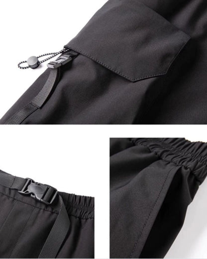 Utility Cargo Shorts with Pockets - cargo shorts - Utility Cargo Shorts for Urban Adventures - View 9