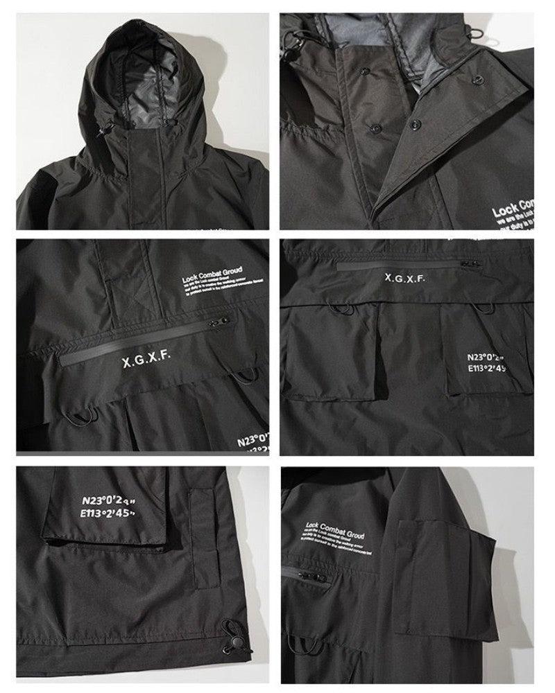 Utility Hooded Jacket with Pockets - stylish hooded jacket - Utility Hooded Jacket with Pockets for Everyday Wear - View 11