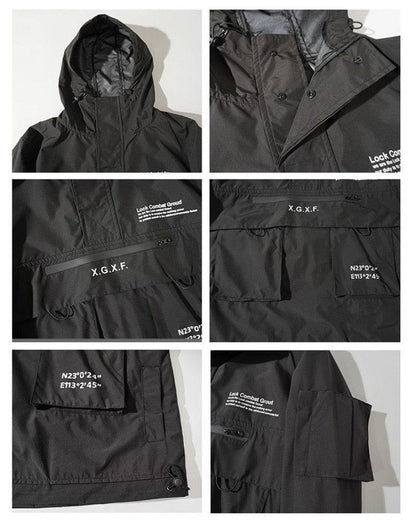 Utility Hooded Jacket with Pockets - stylish hooded jacket - Utility Hooded Jacket with Pockets for Everyday Wear - View 11