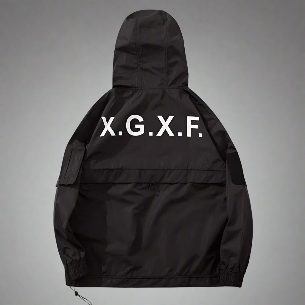 Utility Hooded Jacket with Pockets -  utility jacket - Utility Hooded Jacket with Pockets for Everyday Wear - View 9