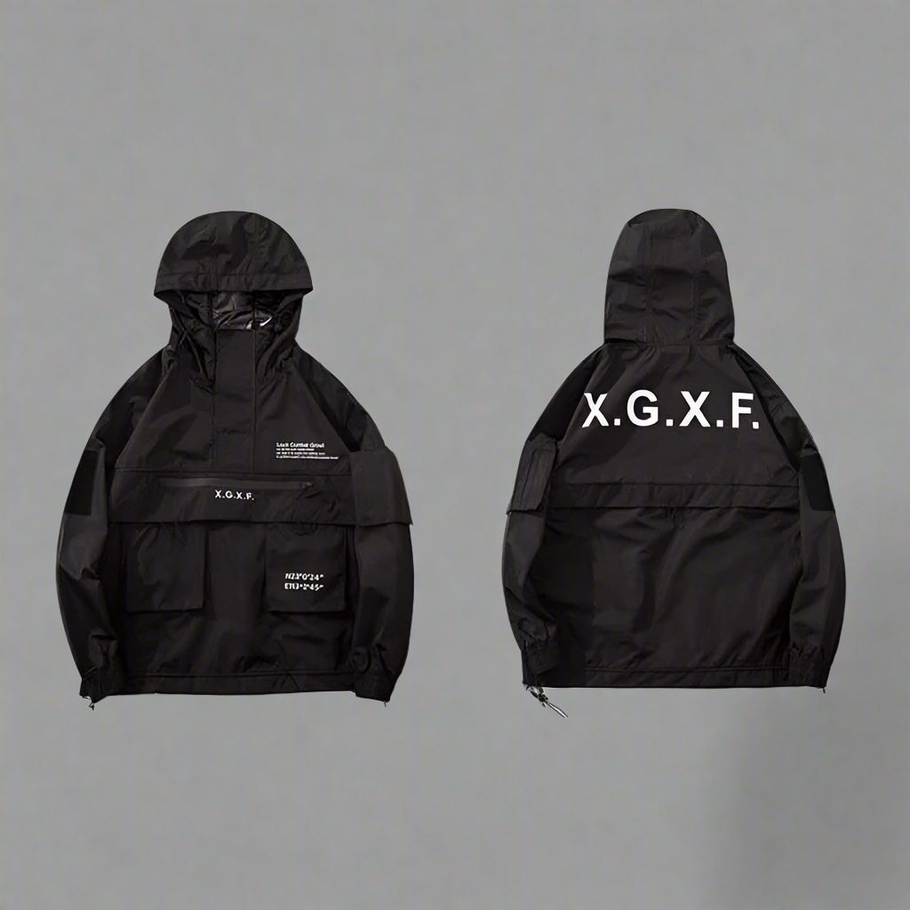 Utility Hooded Jacket with Pockets - hooded jacket - Utility Hooded Jacket with Pockets for Everyday Wear - View 10