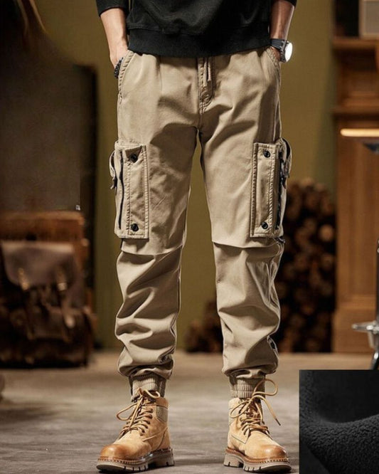 Utility-Ready Cargo Pants - cargo pants - Stylish Cargo Pants with Functional Pockets - Main view