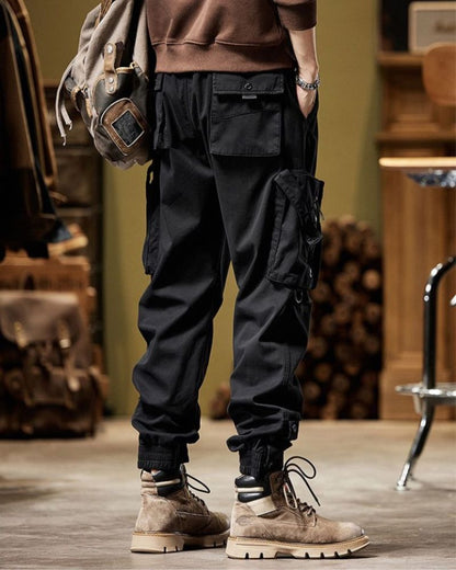 Utility-Ready Cargo Pants - techwear cargo pants - Stylish Cargo Pants with Functional Pockets - View 10