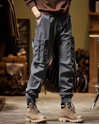 Utility-Ready Cargo Pants -  urban adventure pants - Stylish Cargo Pants with Functional Pockets - View 7