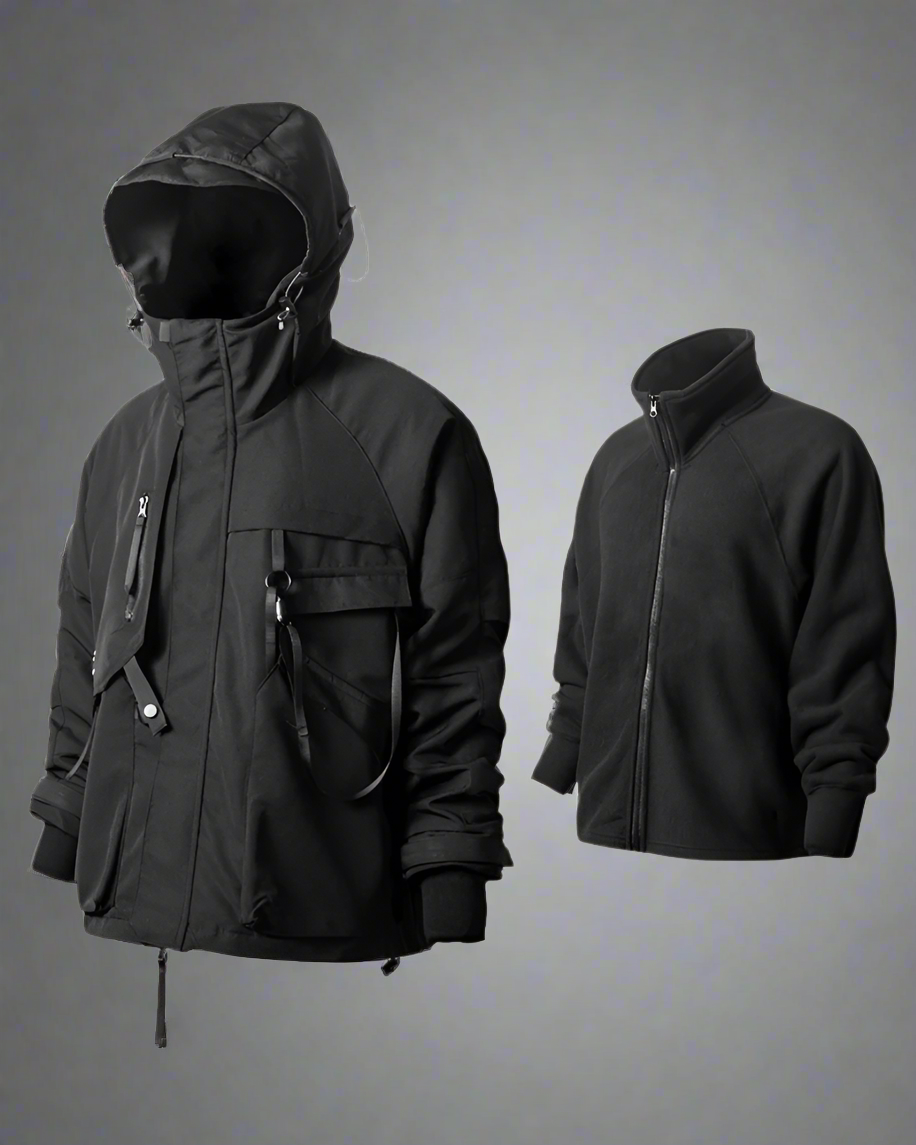 Versatile 3-in-1 Winter Jacket - 3-in-1 jacket - Versatile 3-in-1 Winter Jacket for Urban Exploration - View 17