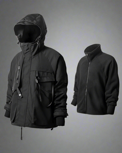 Versatile 3-in-1 Winter Jacket - 3-in-1 jacket - Versatile 3-in-1 Winter Jacket for Urban Exploration - View 17