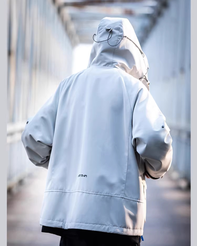 Versatile 3-in-1 Winter Jacket -  futuristic design jacket - Versatile 3-in-1 Winter Jacket for Urban Exploration - View 4