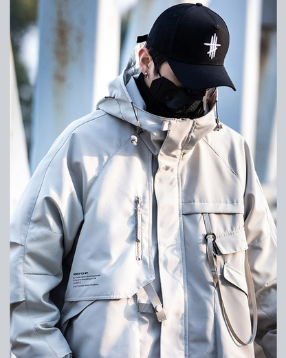 Versatile 3-in-1 Winter Jacket - insulated winter jacket - Versatile 3-in-1 Winter Jacket for Urban Exploration - View 10