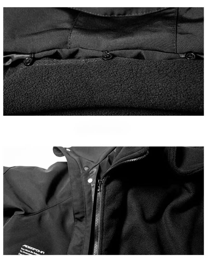 Versatile 3-in-1 Winter Jacket - insulated winter jacket - Versatile 3-in-1 Winter Jacket for Urban Exploration - View 18