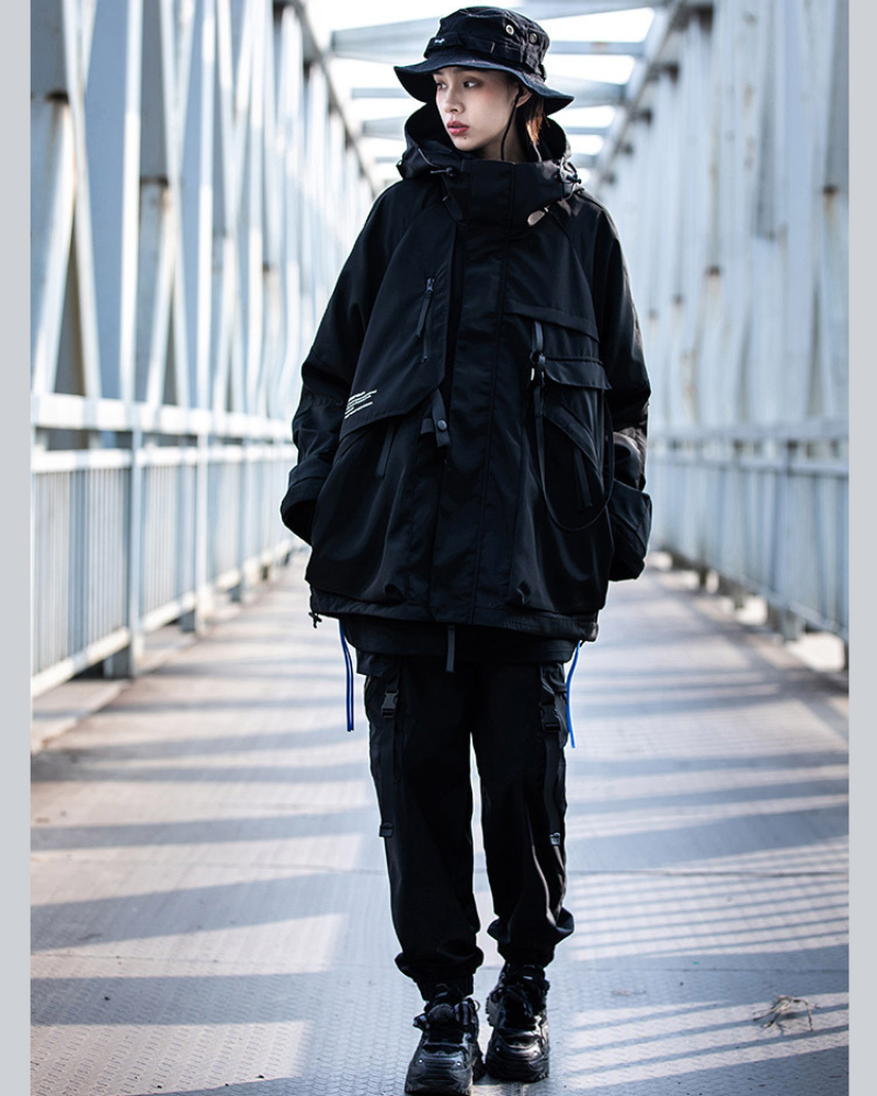 Versatile 3-in-1 Winter Jacket -  polyester winter coat - Versatile 3-in-1 Winter Jacket for Urban Exploration - View 13