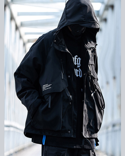 Versatile 3-in-1 Winter Jacket -  polyester winter coat - Versatile 3-in-1 Winter Jacket for Urban Exploration - View 5