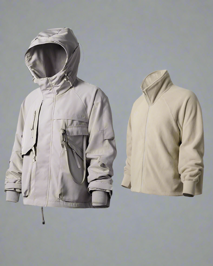 Versatile 3-in-1 Winter Jacket -  winter jacket - Versatile 3-in-1 Winter Jacket for Urban Exploration - View 16
