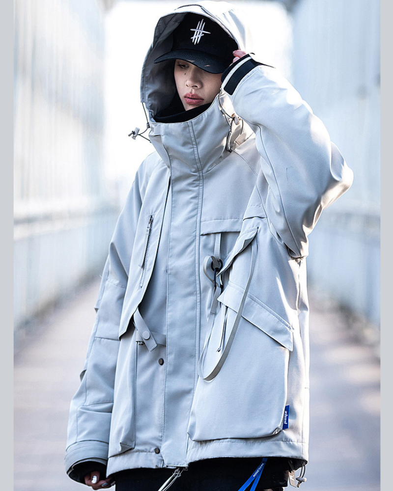 Versatile 3-in-1 Winter Jacket -  winter jacket - Versatile 3-in-1 Winter Jacket for Urban Exploration - View 8
