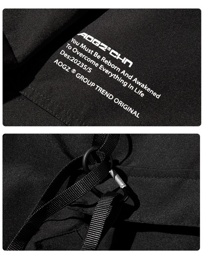 Versatile 3-in-1 Winter Jacket - winter techwear - Versatile 3-in-1 Winter Jacket for Urban Exploration - View 19