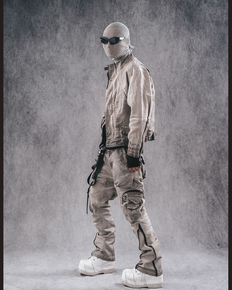 Versatile 3D Cut Cargo Pants -  breathable cargo pants - Comfortable 3D Cut Cargo Pants in Apricot - View 5