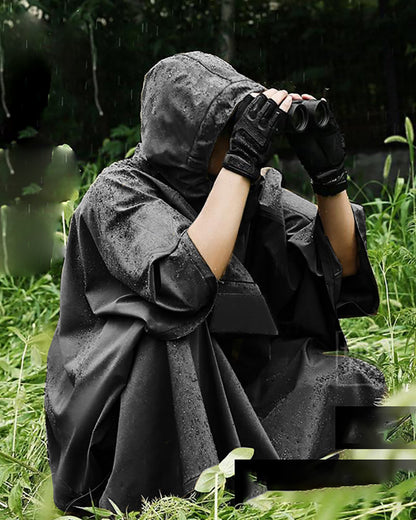 Versatile 3L Rain Poncho - multi-functional rain gear - 3L Rain Poncho for All Your Outdoor Adventures - View 8
