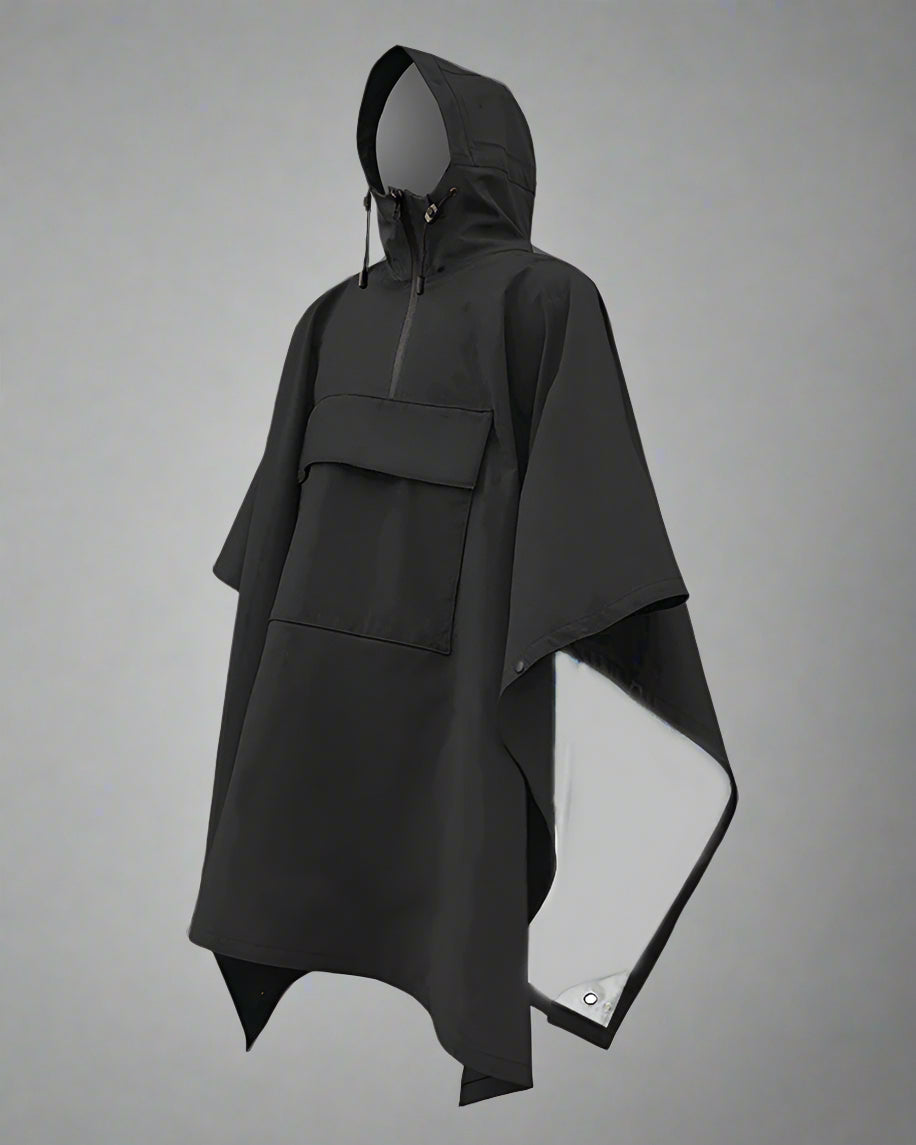 Versatile 3L Rain Poncho - rain poncho - 3L Rain Poncho for All Your Outdoor Adventures - View 2