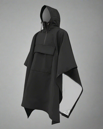 Versatile 3L Rain Poncho - rain poncho - 3L Rain Poncho for All Your Outdoor Adventures - View 2