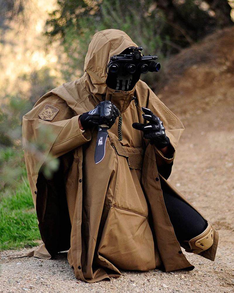 Versatile 3L Rain Poncho - rain poncho - 3L Rain Poncho for All Your Outdoor Adventures - View 9