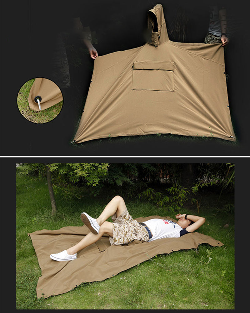 Versatile 3L Rain Poncho -  lightweight poncho - 3L Rain Poncho for All Your Outdoor Adventures - View 11