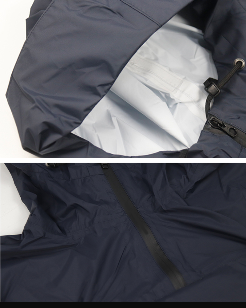 Versatile 3L Rain Poncho -  techwear poncho - 3L Rain Poncho for All Your Outdoor Adventures - View 13