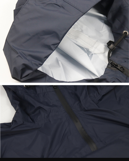Versatile 3L Rain Poncho -  techwear poncho - 3L Rain Poncho for All Your Outdoor Adventures - View 13