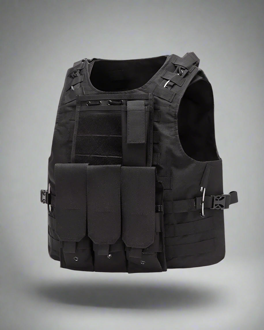 Versatile Adventure Games Vest - adjustable outdoor vest - Adjustable Tactical Adventure Vest for Outdoor Activities - Main view
