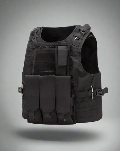 Versatile Adventure Games Vest - adjustable outdoor vest - Adjustable Tactical Adventure Vest for Outdoor Activities - Main view