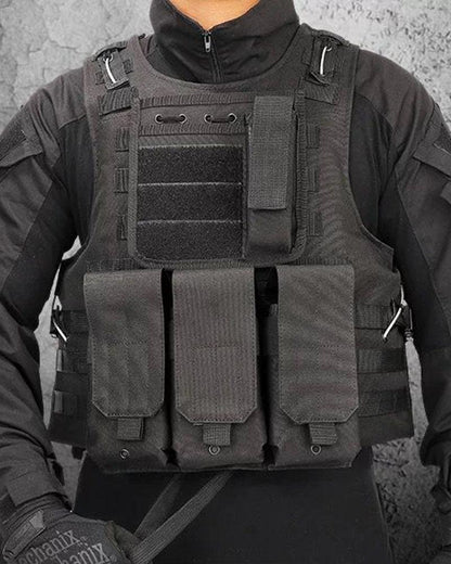 Versatile Adventure Games Vest -  military style vest - Adjustable Tactical Adventure Vest for Outdoor Activities - View 4
