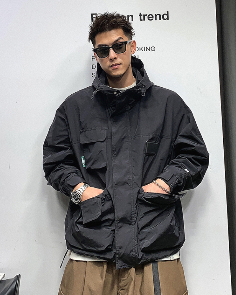Versatile Adventure Multi-Pocket Jacket - windproof sports jacket - Adventure Multi-Pocket Jacket for Urban & Outdoor Use - View 2