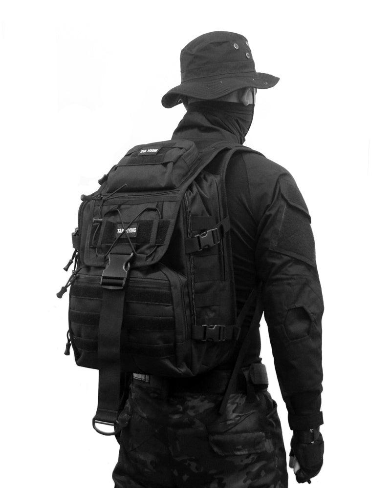 Versatile Adventure Tech Pack -  lightweight polyester backpack - Versatile Outdoor Tactical Backpack for Active Adventures - View 4