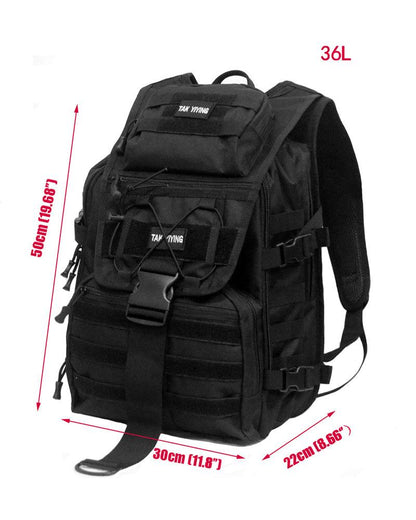 Versatile Adventure Tech Pack -  techwear - Versatile Outdoor Tactical Backpack for Active Adventures - View 8