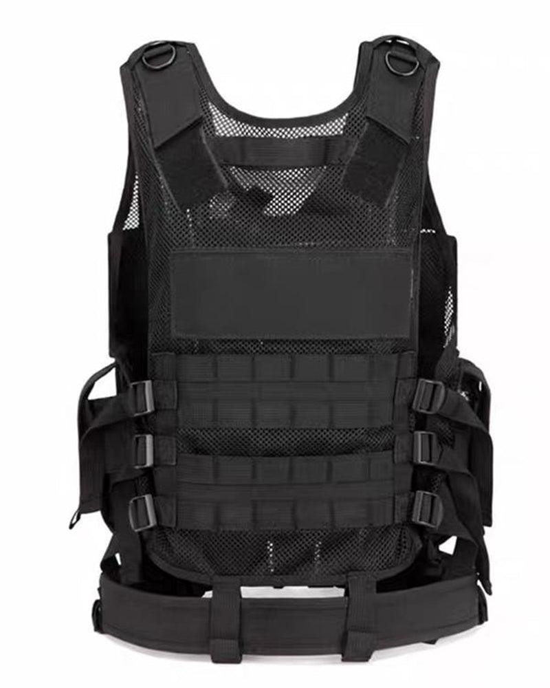 Versatile Adventure Utility Vest - functional outdoor gear - Functional Black Adventure Utility Vest with Storage - View 8