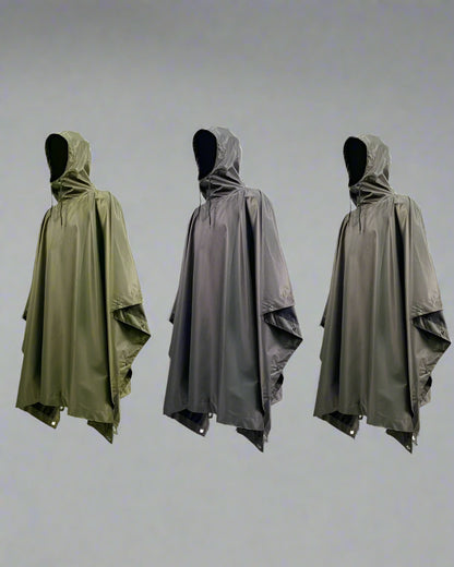 Versatile All-Weather Rain Poncho -  outdoor gear - All-Weather Rain Poncho – Stylish & Comfortable Design - View 4