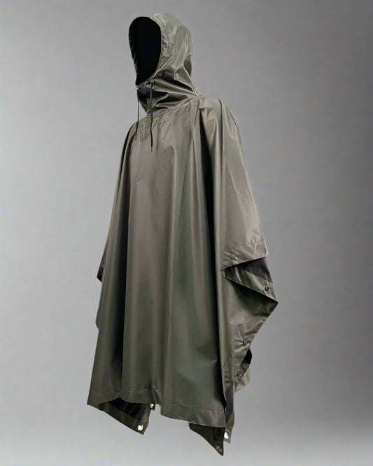 Versatile All-Weather Rain Poncho - rain poncho - All-Weather Rain Poncho – Stylish & Comfortable Design - Main view