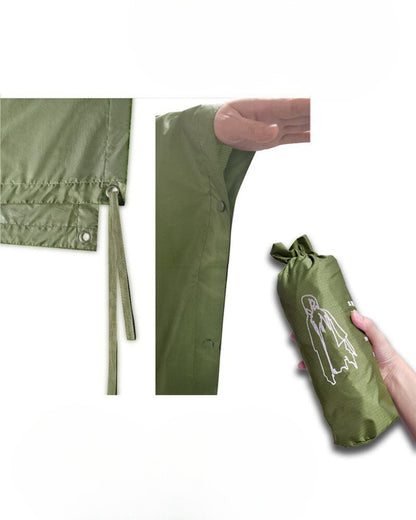 Versatile All-Weather Rain Poncho -  stylish rain poncho - All-Weather Rain Poncho – Stylish & Comfortable Design - View 12