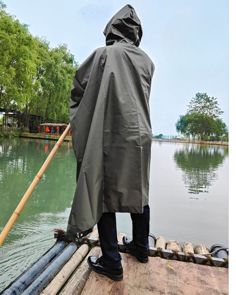 Versatile All-Weather Rain Poncho -  stylish rain poncho - All-Weather Rain Poncho – Stylish & Comfortable Design - View 5