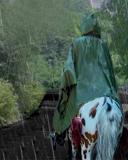 Versatile All-Weather Rain Poncho -  water-resistant poncho - All-Weather Rain Poncho – Stylish & Comfortable Design - View 7