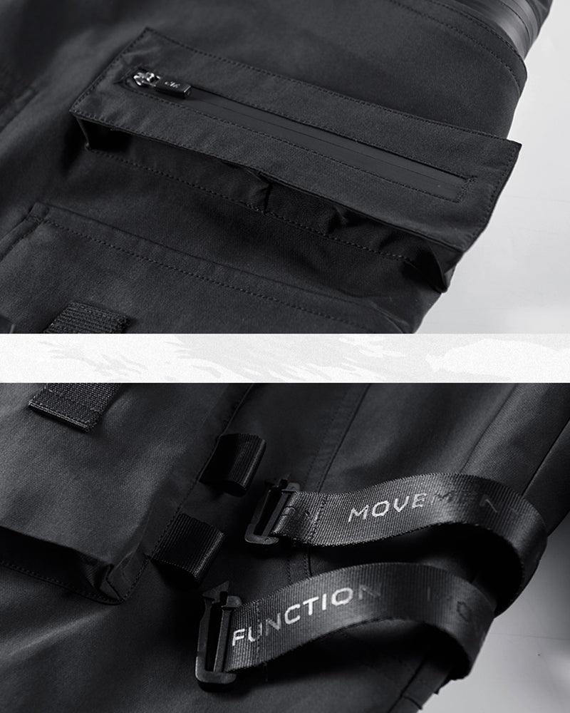 Versatile Black Cargo Pants -  black pants - Versatile Black Cargo Pants for Everyday Adventure - View 10