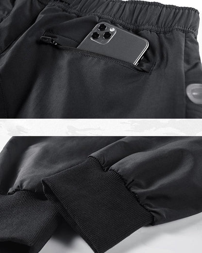 Versatile Black Cargo Pants -  durable urban pants - Versatile Black Cargo Pants for Everyday Adventure - View 11