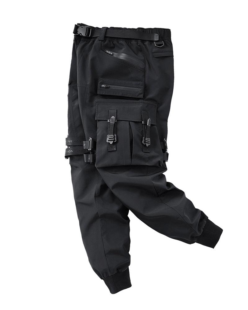 Versatile Black Cargo Pants -  durable urban pants - Versatile Black Cargo Pants for Everyday Adventure - View 4