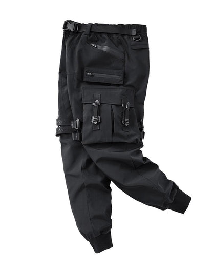 Versatile Black Cargo Pants -  durable urban pants - Versatile Black Cargo Pants for Everyday Adventure - View 4