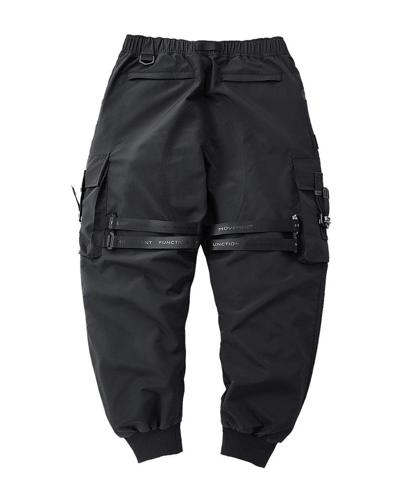 Versatile Black Cargo Pants -  urban style - Versatile Black Cargo Pants for Everyday Adventure - View 7