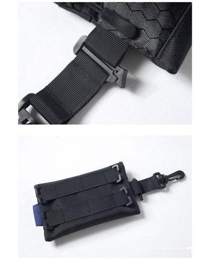 Versatile Black Sling Bag Combo - functional sling bag - Versatile Black Sling Bag with Adjustable Straps - View 9