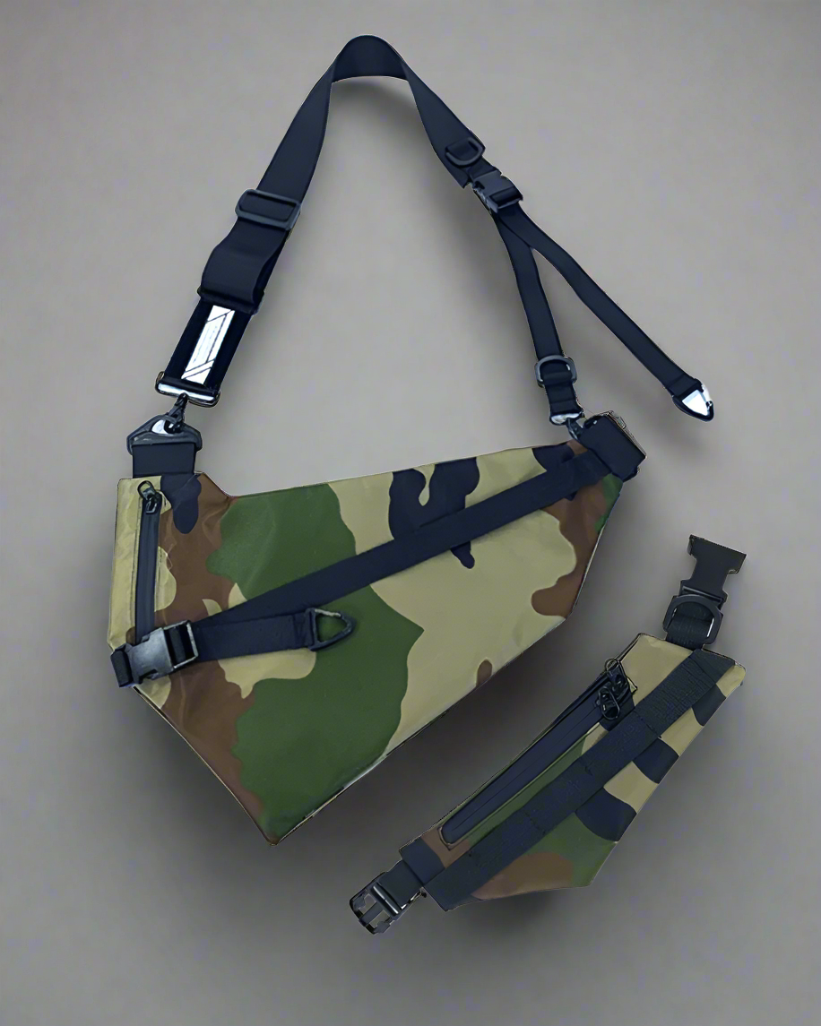 Versatile Black Sling Chest Pack -  chest pack - Versatile Black Sling Chest Pack for Every Adventure - View 3