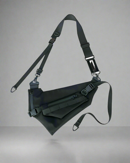 Versatile Black Sling Chest Pack - crossbody bag - Versatile Black Sling Chest Pack for Every Adventure - Main view