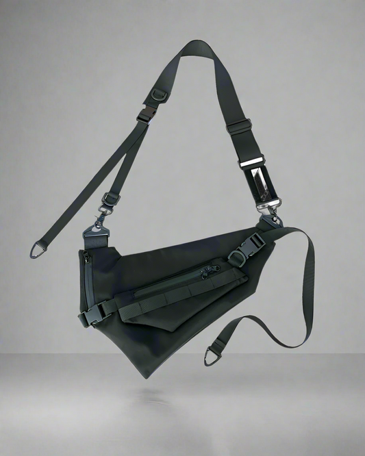 Versatile Black Sling Chest Pack - crossbody bag - Versatile Black Sling Chest Pack for Every Adventure - Main view